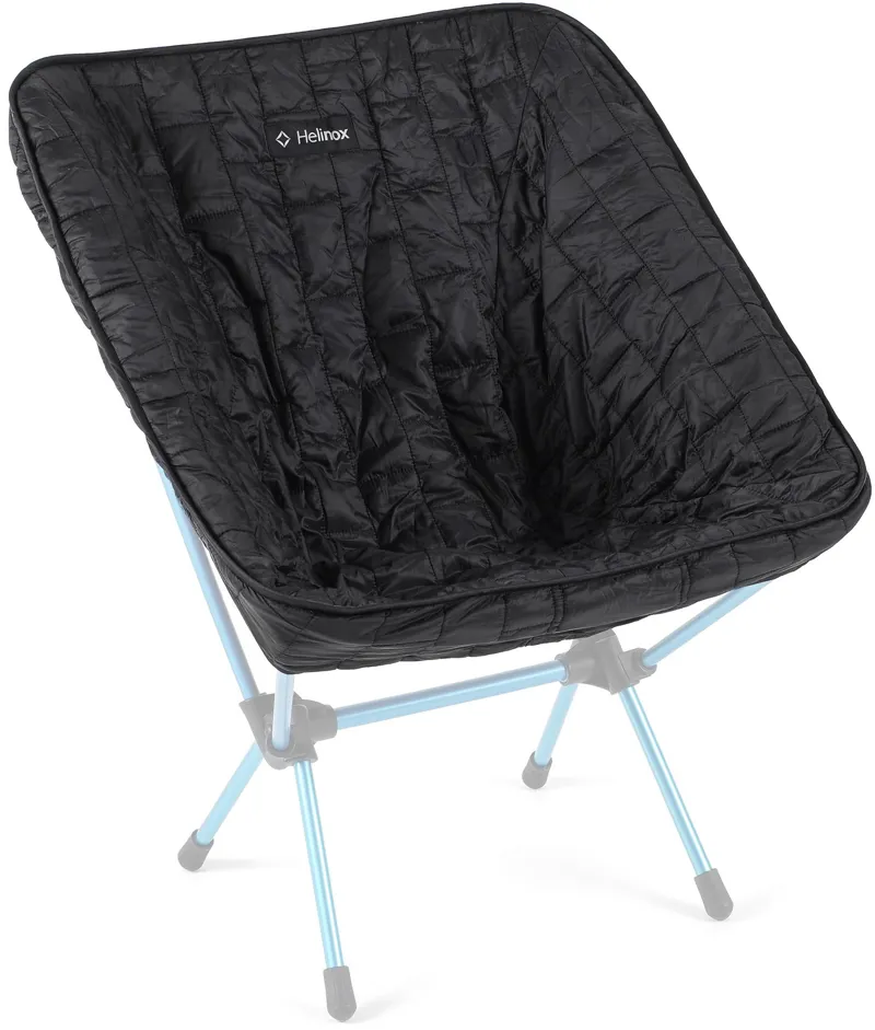 Helinox Chair One Reversible Seat Warmer - Black-Blue Flow Line-1